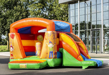 Springkussen Multifun Glijbaan- www.springkussen-huren-utrecht.nl
