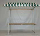 Partykraam Groen/Wit