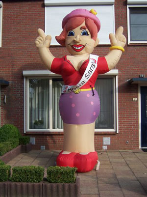Sarah Pop Feestend - http://www.abraham-en-sarah-verhuur-houten.nl